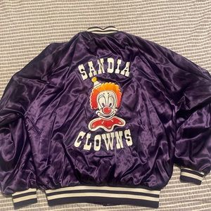 Y2K Vintage (L) Sandia Clowns Bomber Jacket